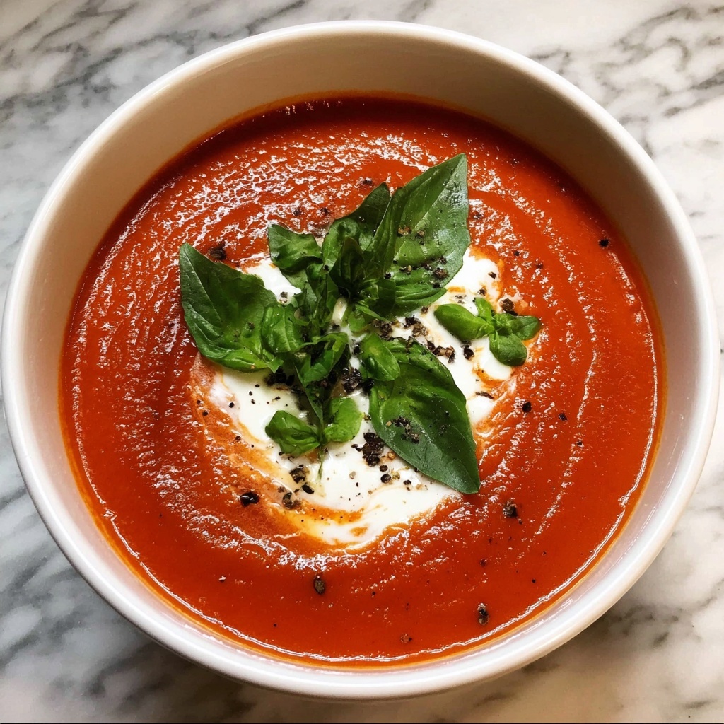Easy Tomato Soup Recipe: 7 Simple Steps to Comfort Recipe - Recipe Image
