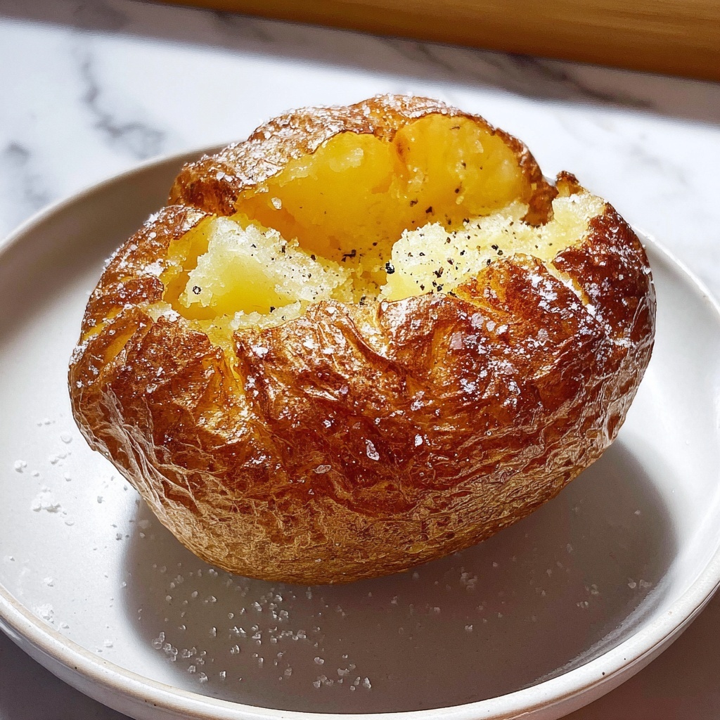 Perfect Baked Potato Recipe: 7 Steps to Crispy Bliss Recipe - Recipe Image