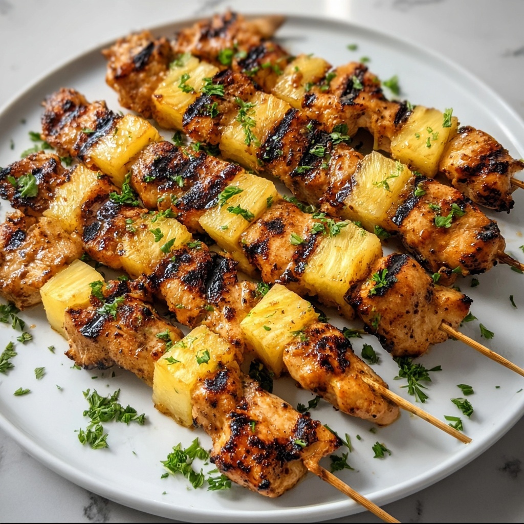 Pineapple Grilled Chicken Kebabs Recipe: 5 Flavorful Tips Recipe - Recipe Image