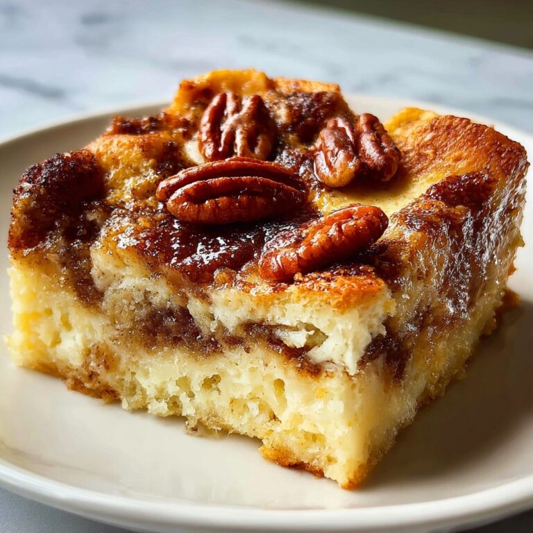 Warm Pecan Pie Bread Pudding: A Cozy Dessert for You Recipe