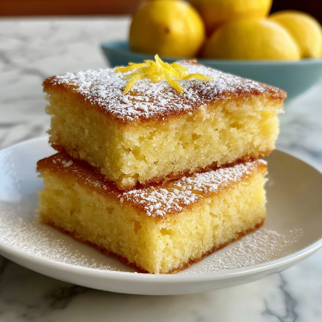 Lemon Lover's 5-Ingredient Lemon Cake Recipe - Recipe Image