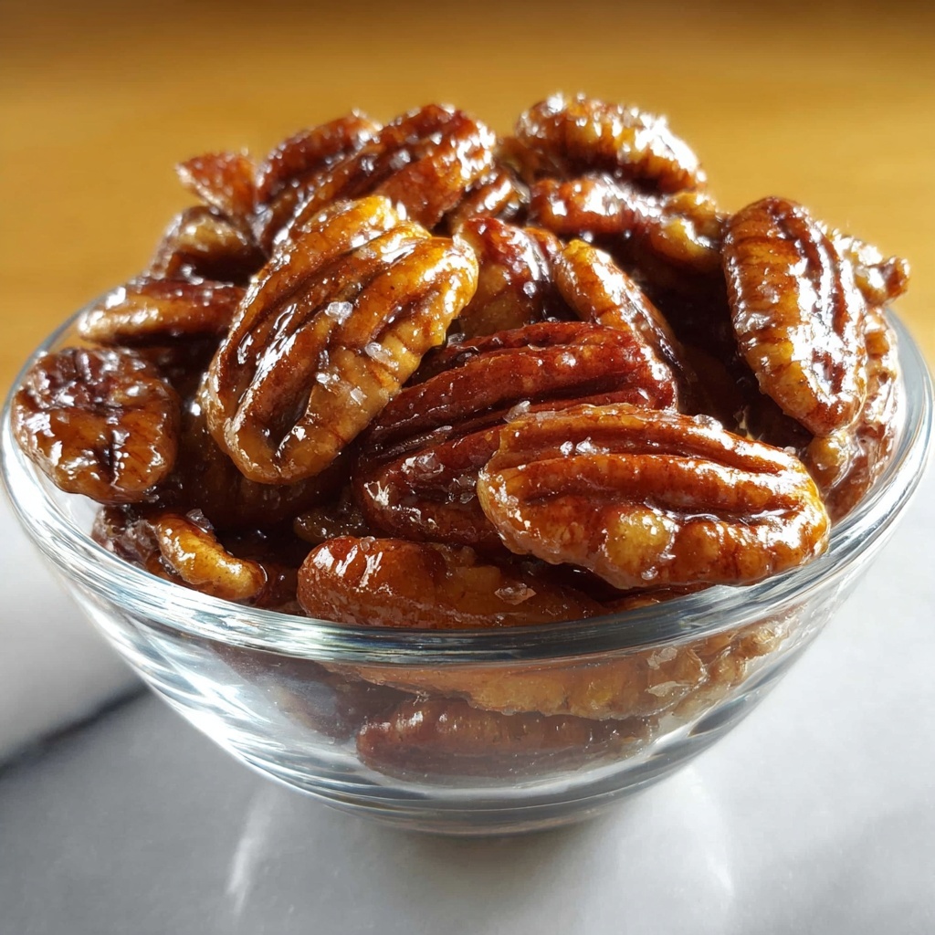 7 Irresistible Candied Pecans for Comforting Snacking Recipe - Recipe Image