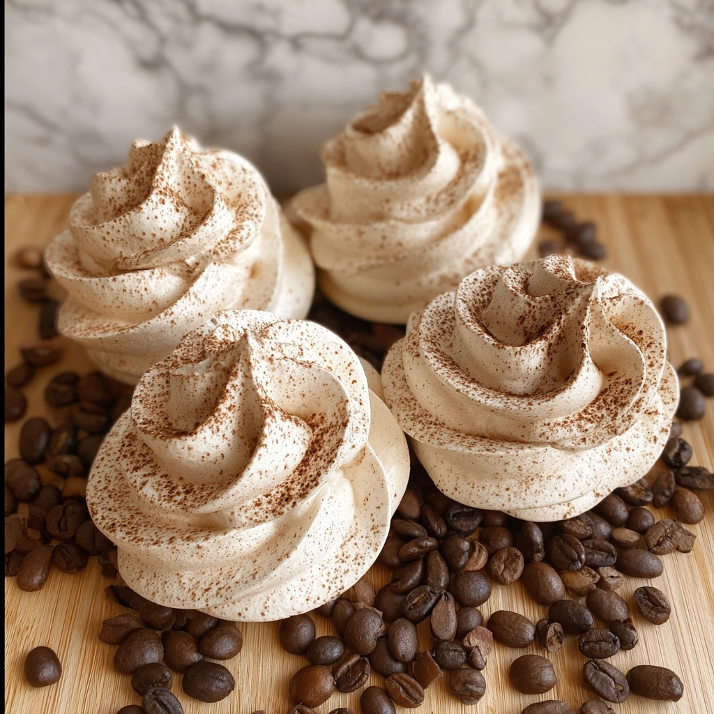 Espresso Meringue Cookies Recipe - Recipe Image