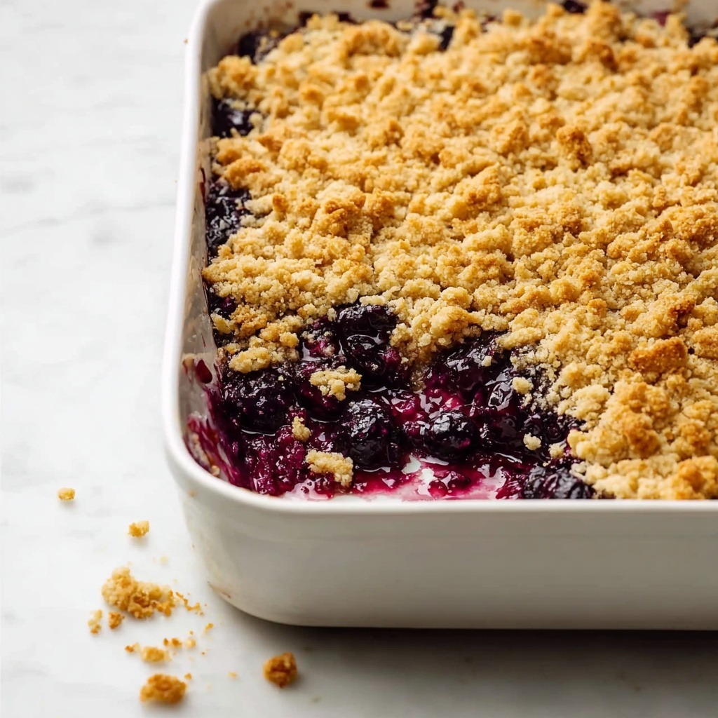 Blueberry Crisp Recipe - Recipe Image