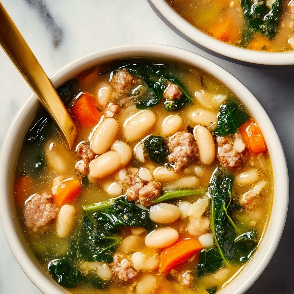 Italian Sausage Stew with White Beans Recipe - Recipe Image