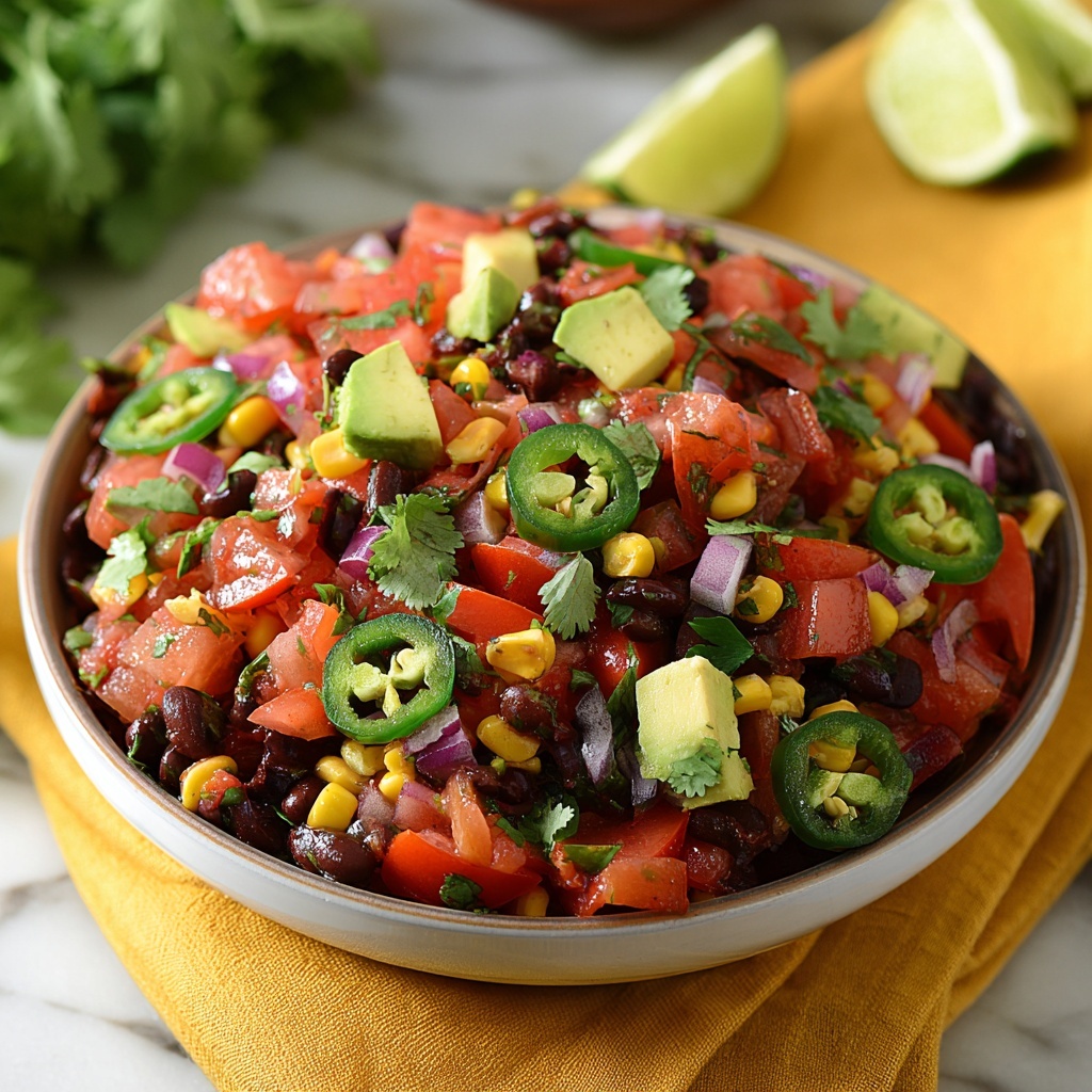 Black Bean and Corn Salad Recipe - Recipe Image