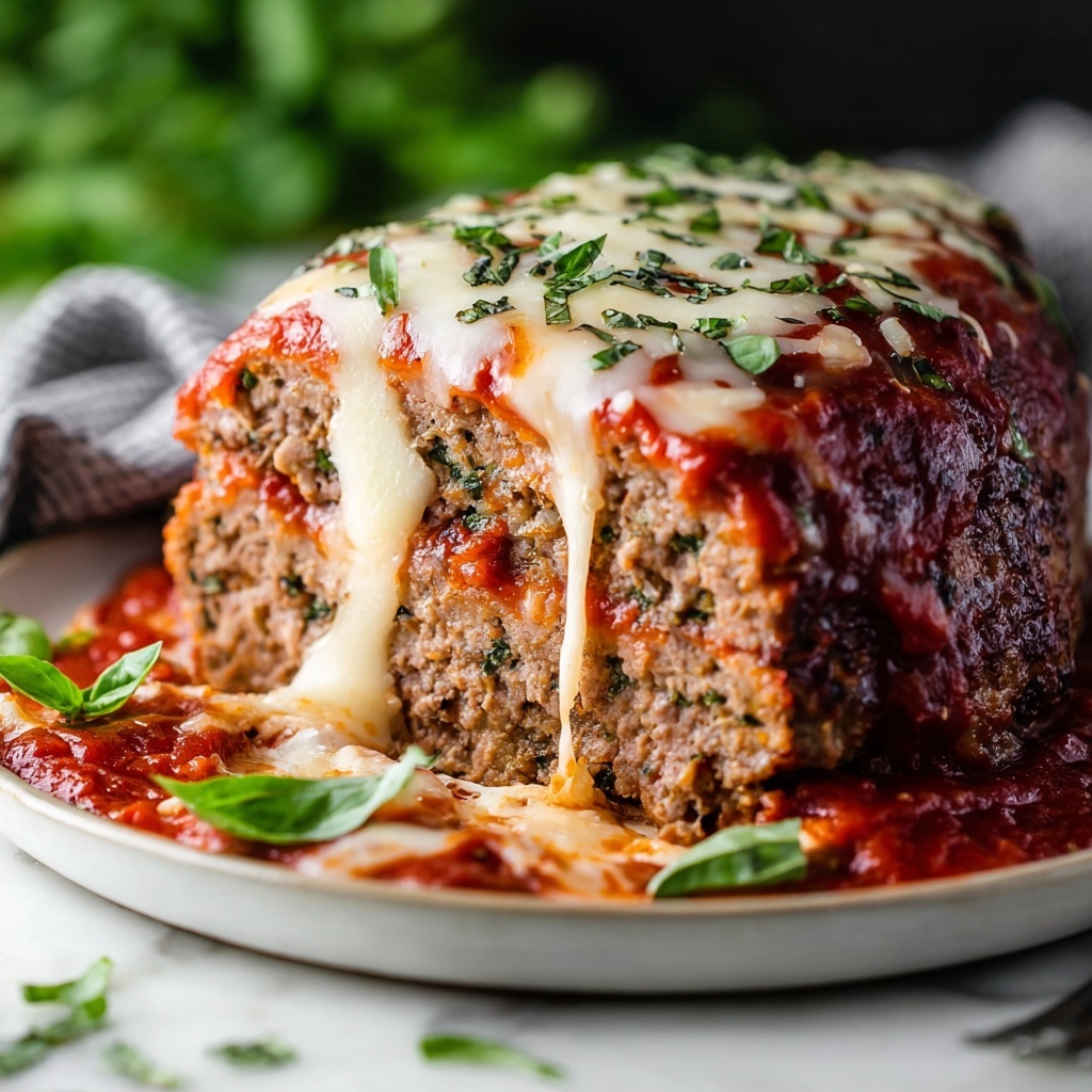 Stuffed Italian Meatloaf Recipe - Recipe Image