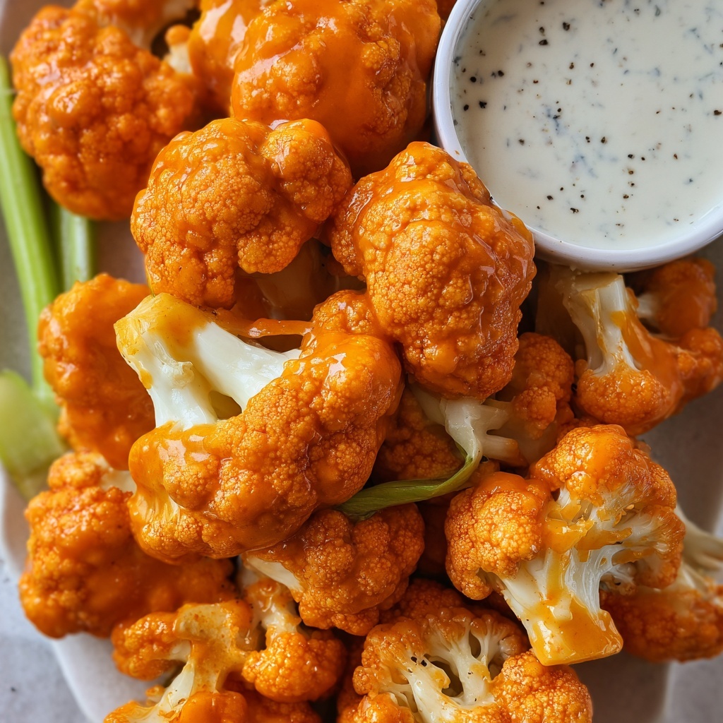 Air Fryer Buffalo Cauliflower Recipe - Recipe Image