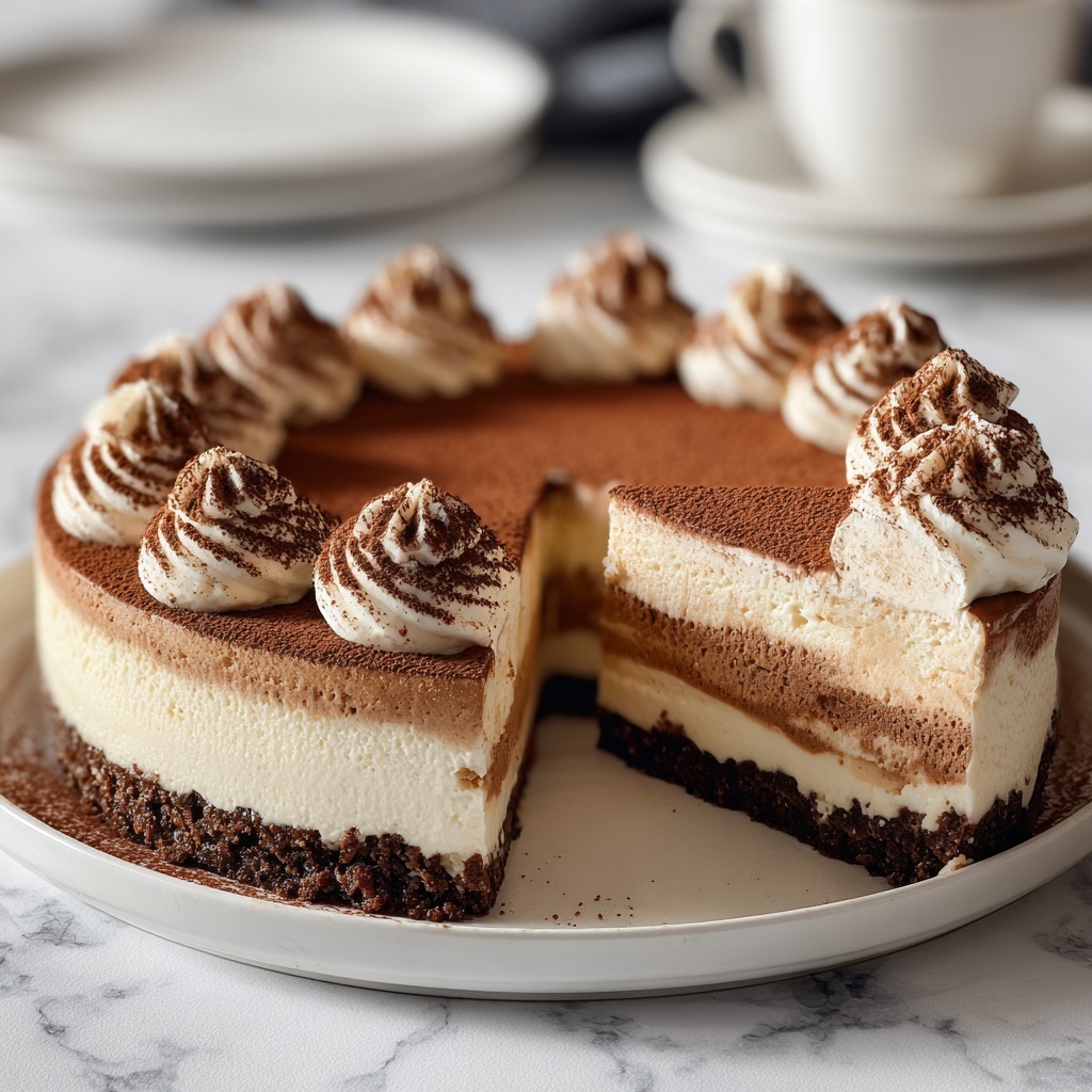 Tiramisu Cheesecake Recipe - Recipe Image