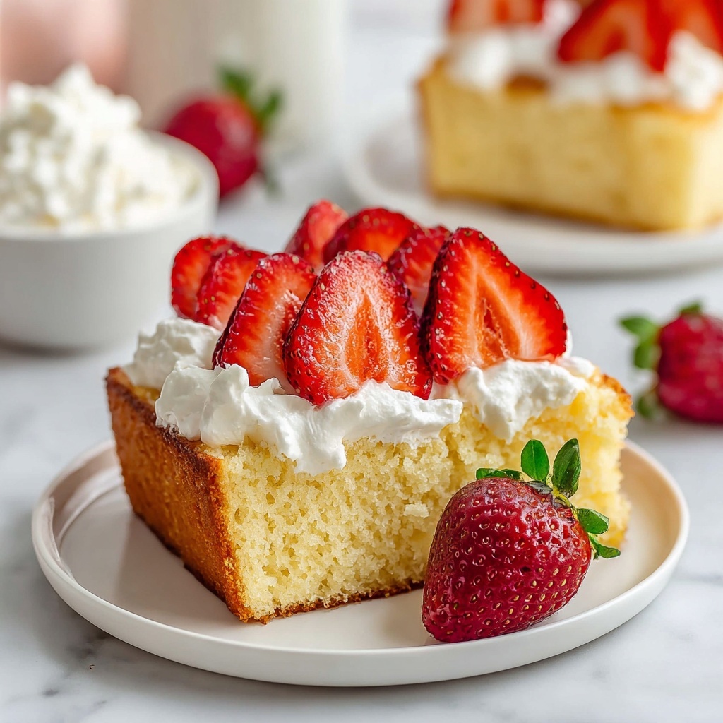 Strawberry Shortcake with Pound Cake Recipe - Recipe Image