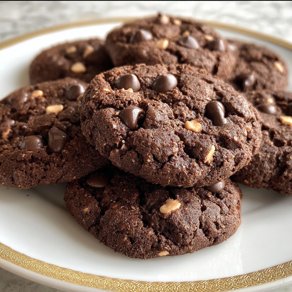 Almond Flour Chocolate Cookies Recipe - Recipe Image