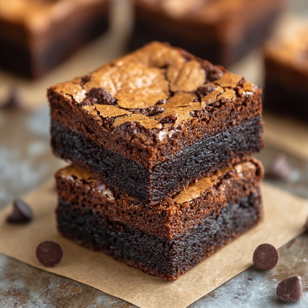 Best Fudgy Keto Brownies Recipe - Recipe Image