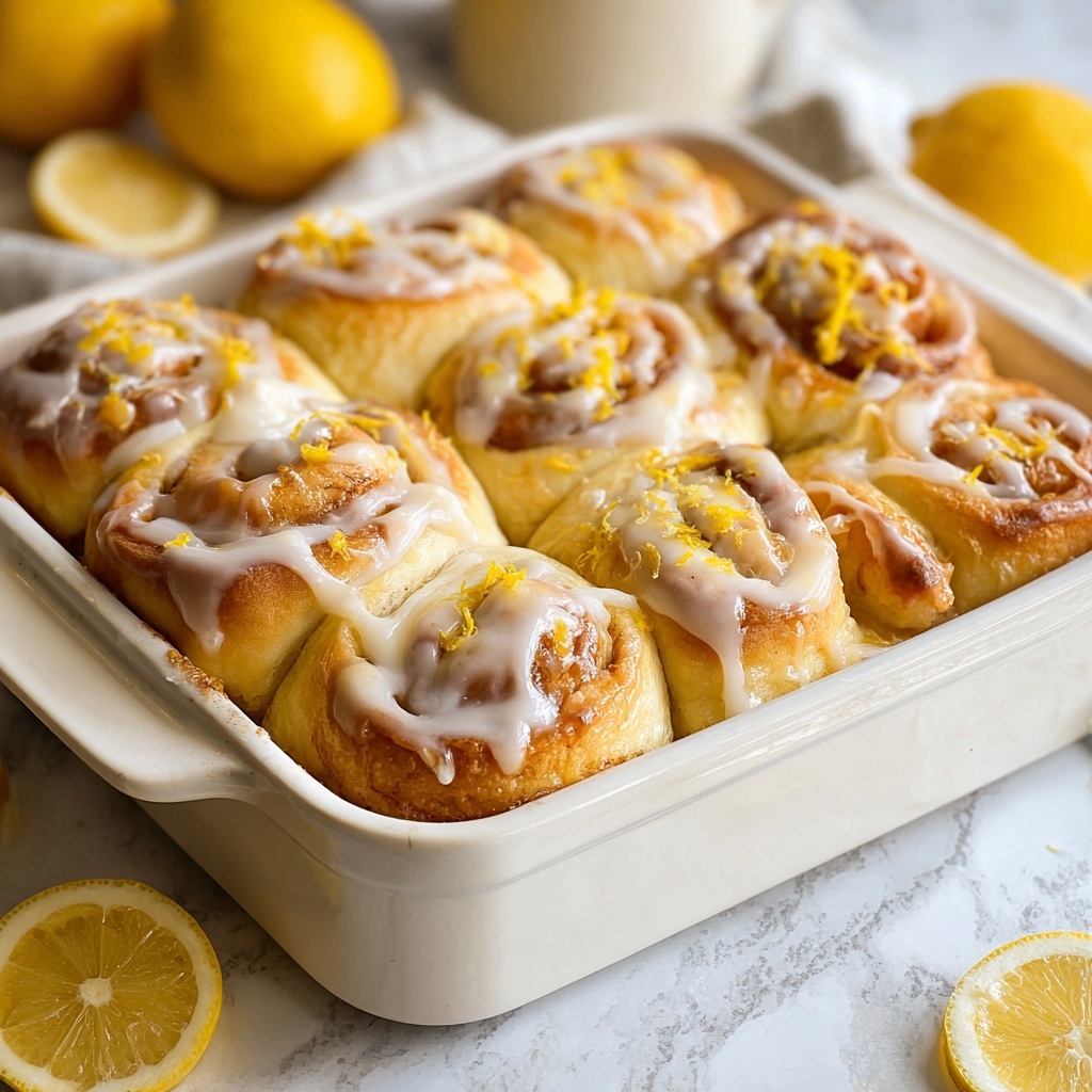 Lemon Rolls Recipe - Recipe Image