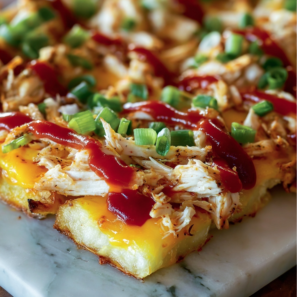 Chicken Loaded Fries Recipe - Recipe Image