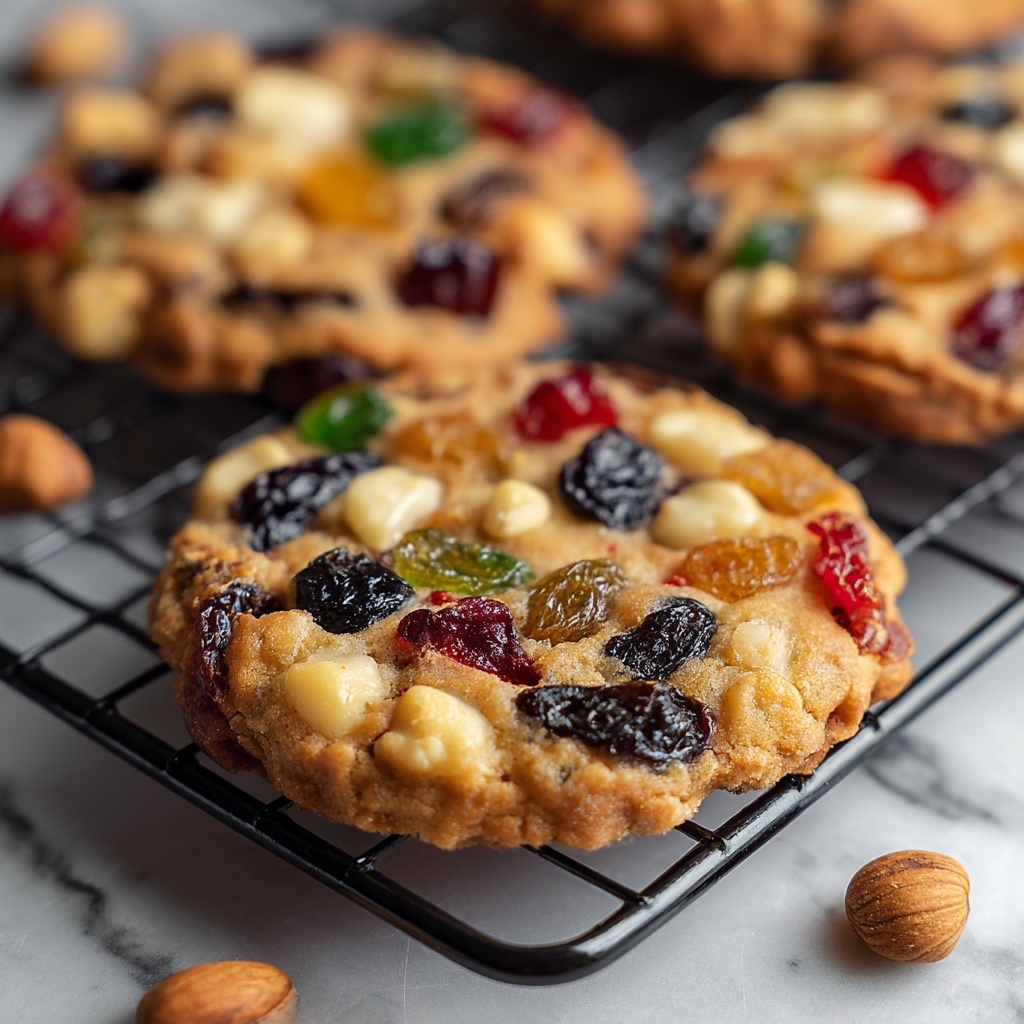 Old Fashioned Fruitcake Cookies Recipe - Recipe Image