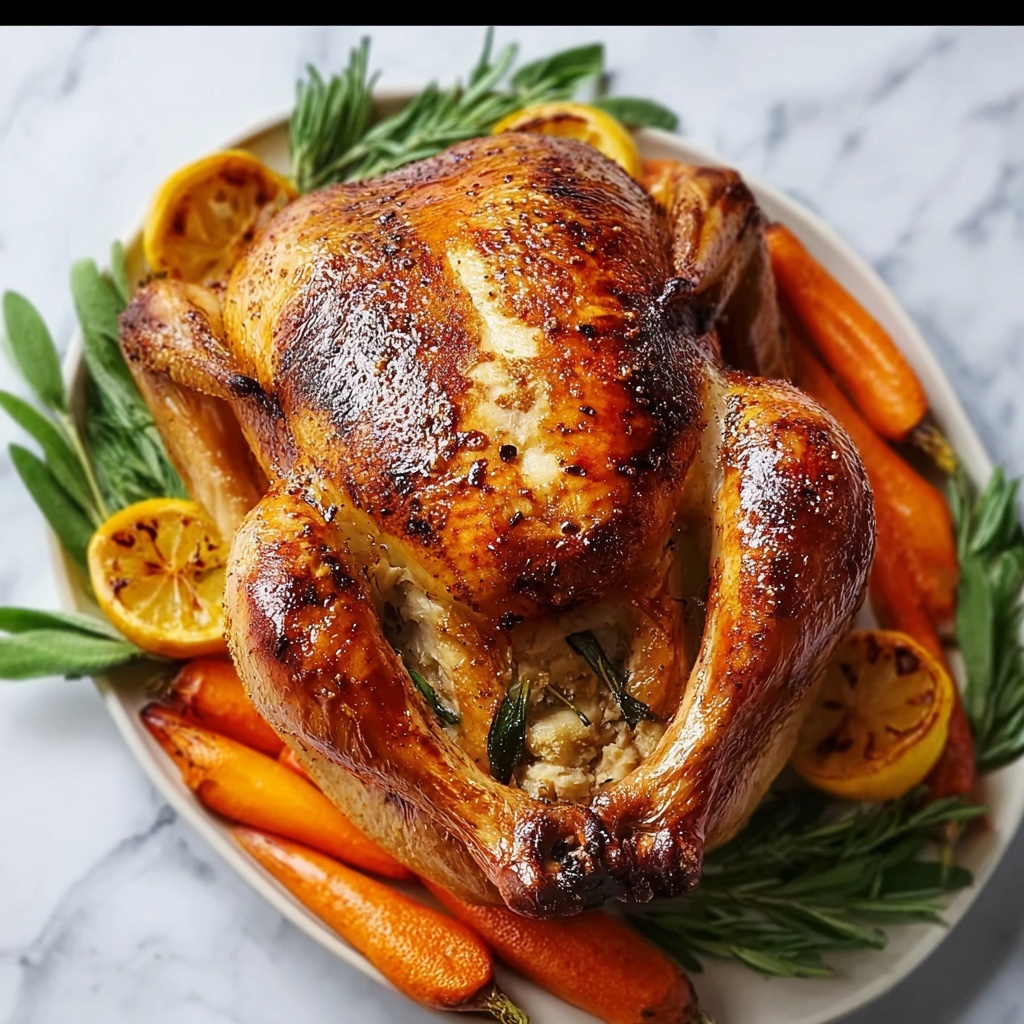 Spatchcock Roasted Turkey Recipe - Recipe Image
