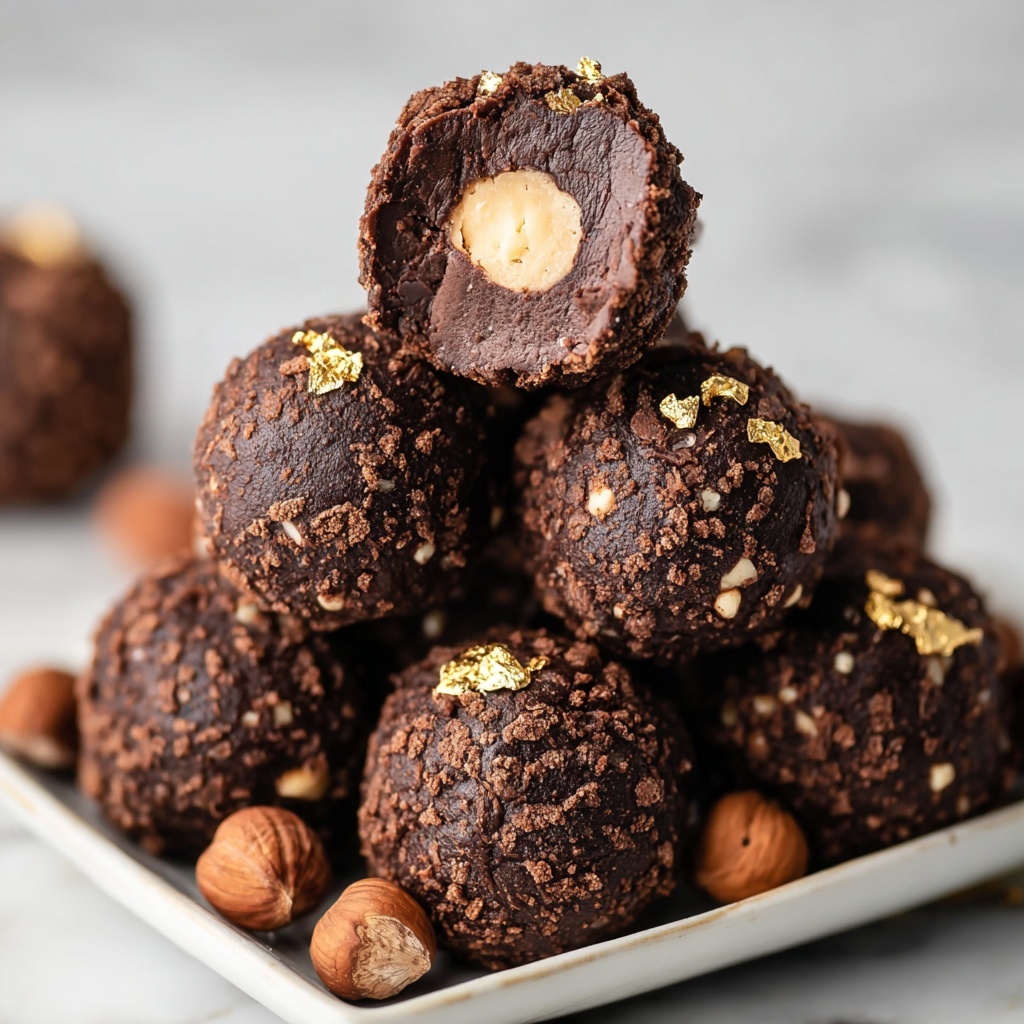Vegan Ferrero Rocher Recipe - Recipe Image