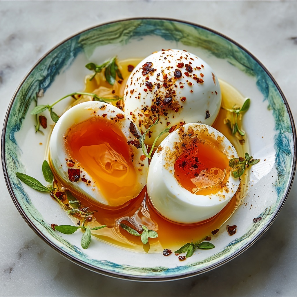 Turkish Eggs (Cilbir) Recipe - Recipe Image