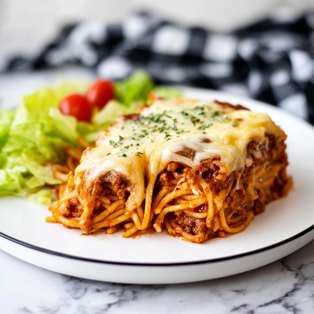 Baked Spaghetti Recipe - Recipe Image