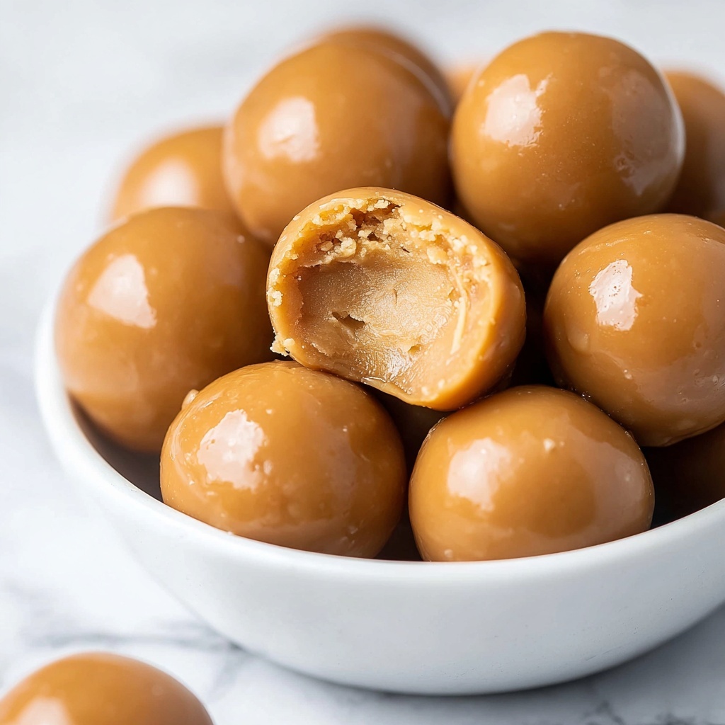 No Bake Peanut Butter Balls Recipe - Recipe Image