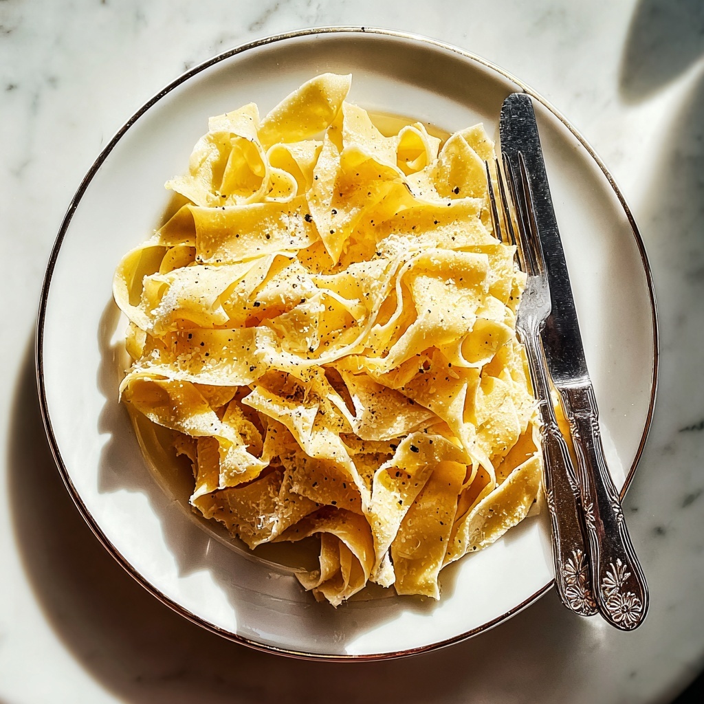 Pappardelle al Limone Recipe - Recipe Image