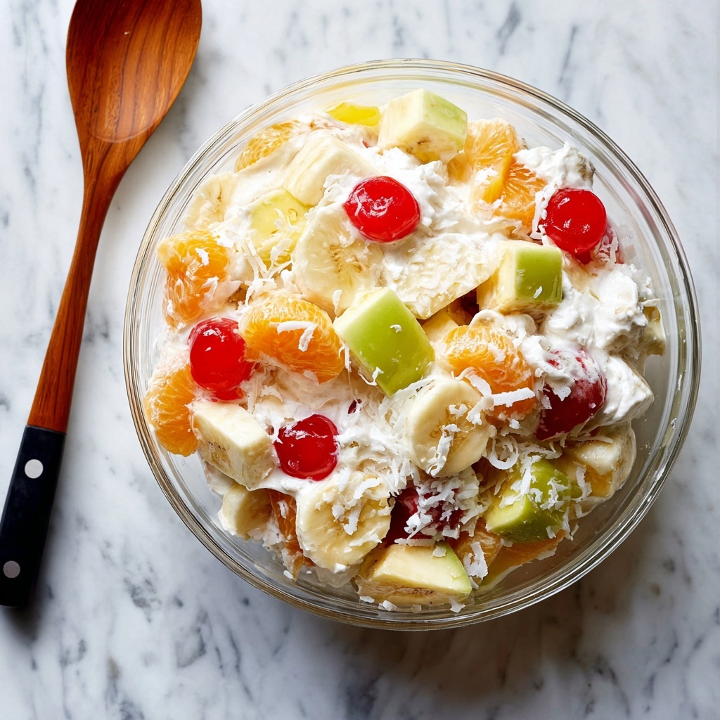 Creamy Fruit Salad Recipe - Recipe Image