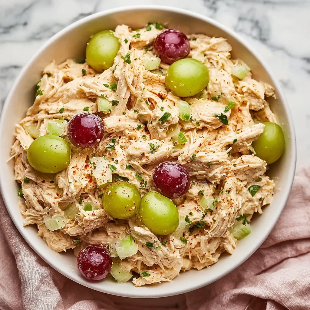 High Protein Chicken Salad Recipe - Recipe Image