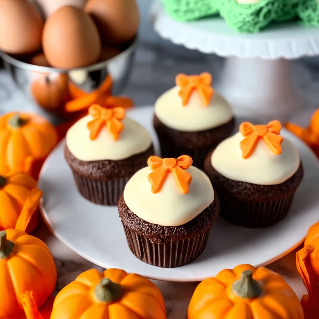 Delightful Peanut Butter Ball Pumpkins and Cats for Halloween Fun Recipe - Recipe Image
