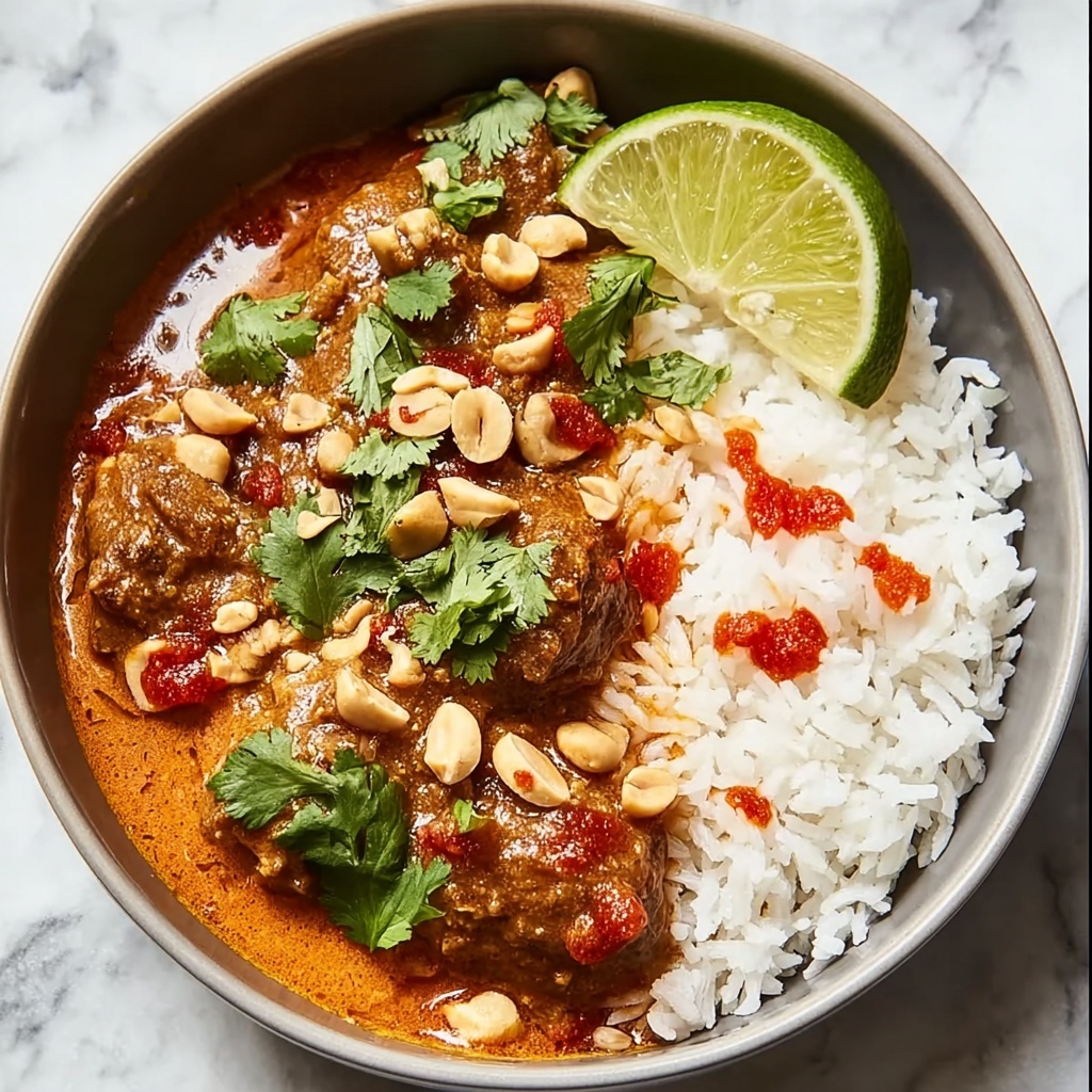 Slow Cooker Satay Chicken Recipe - Recipe Image