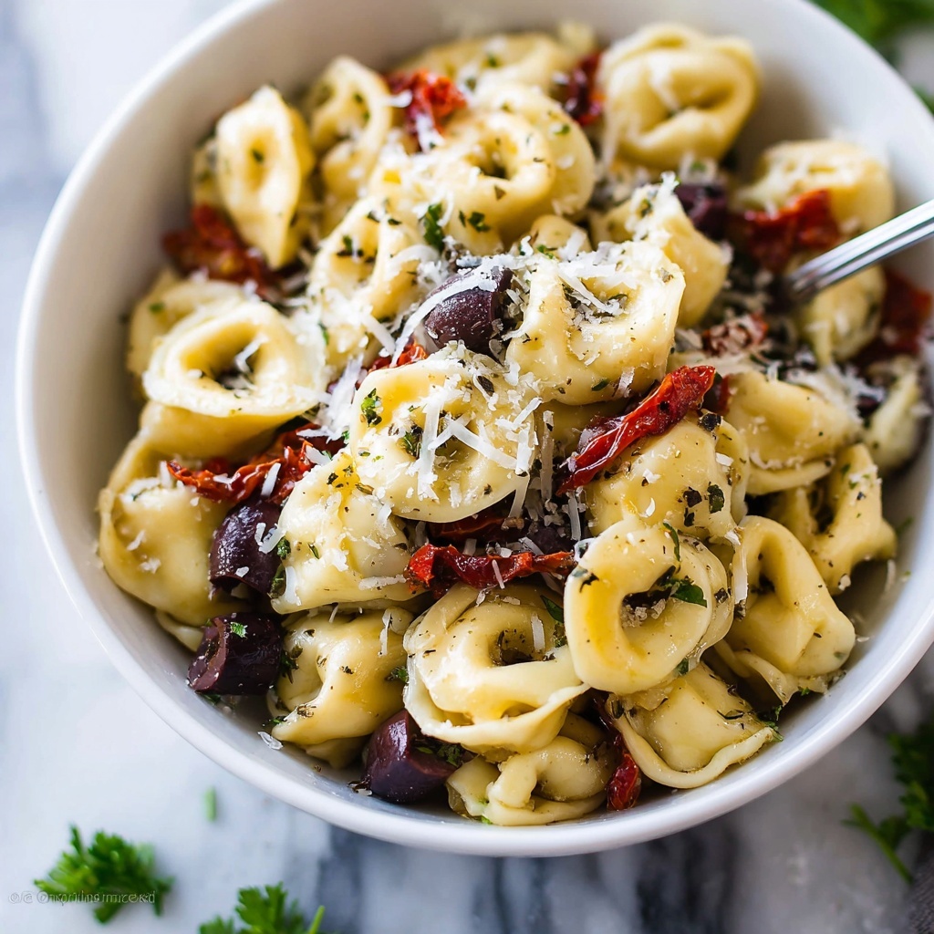 Pesto Tortellini Salad Recipe - Recipe Image