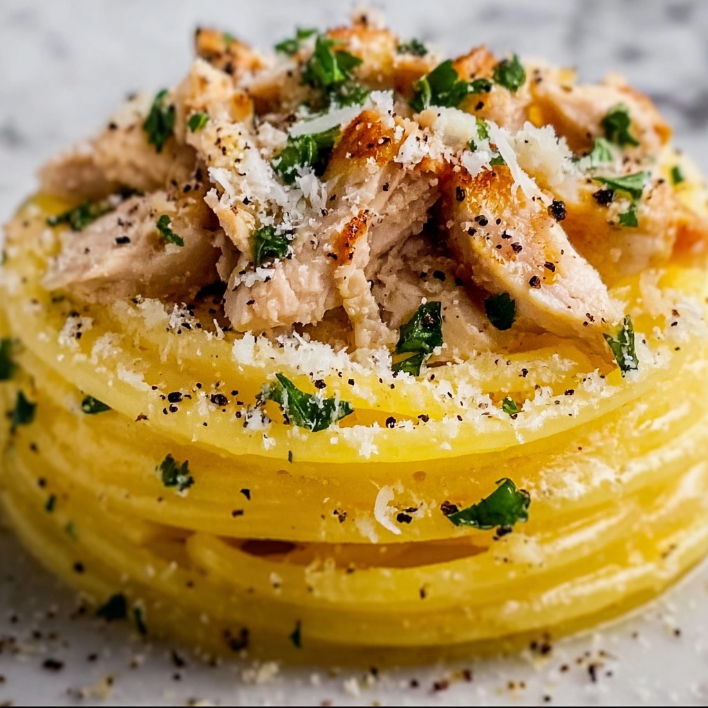 Best Chicken Scampi Pasta Recipe - Recipe Image