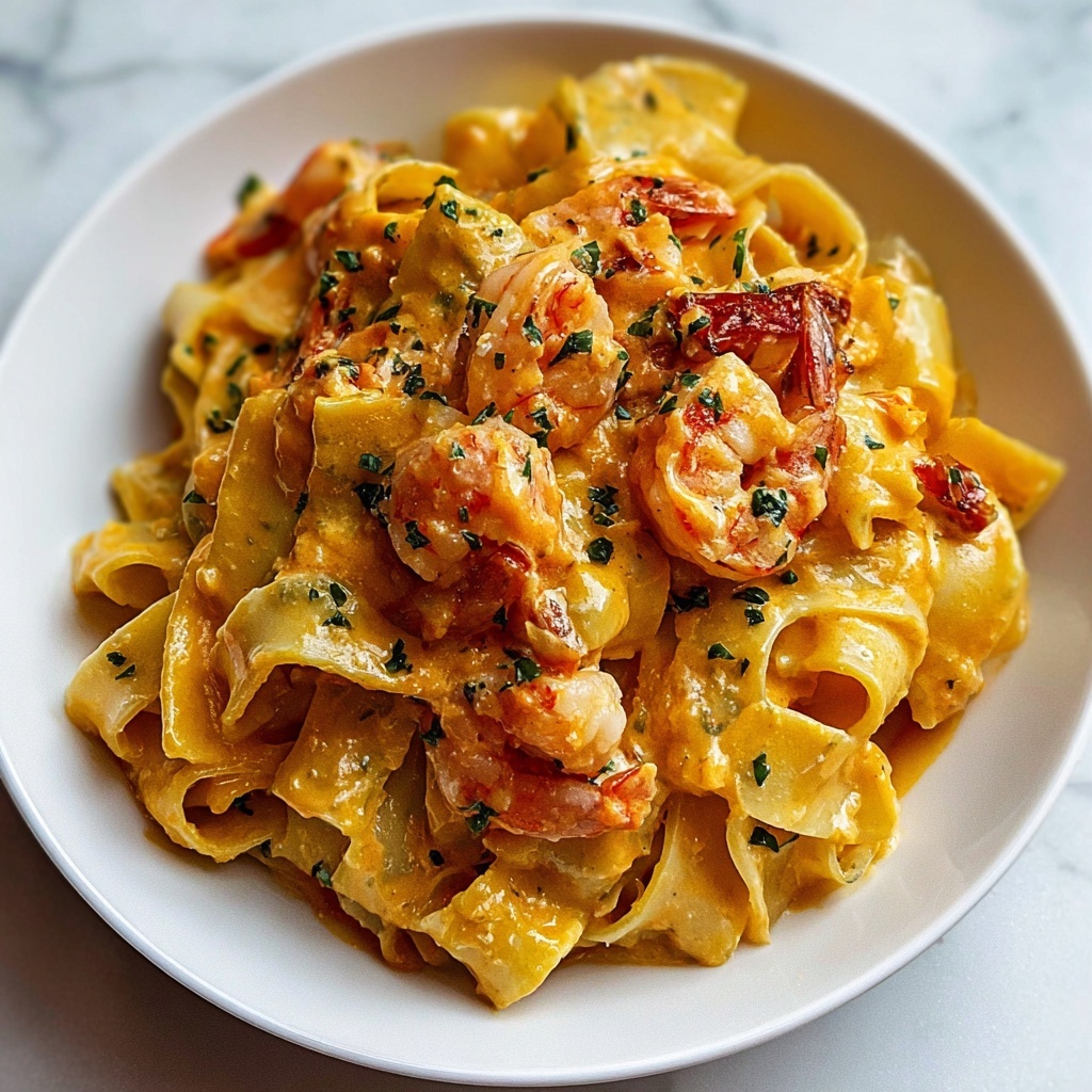 Creamy Tomato and Lobster Pasta Recipe - Recipe Image