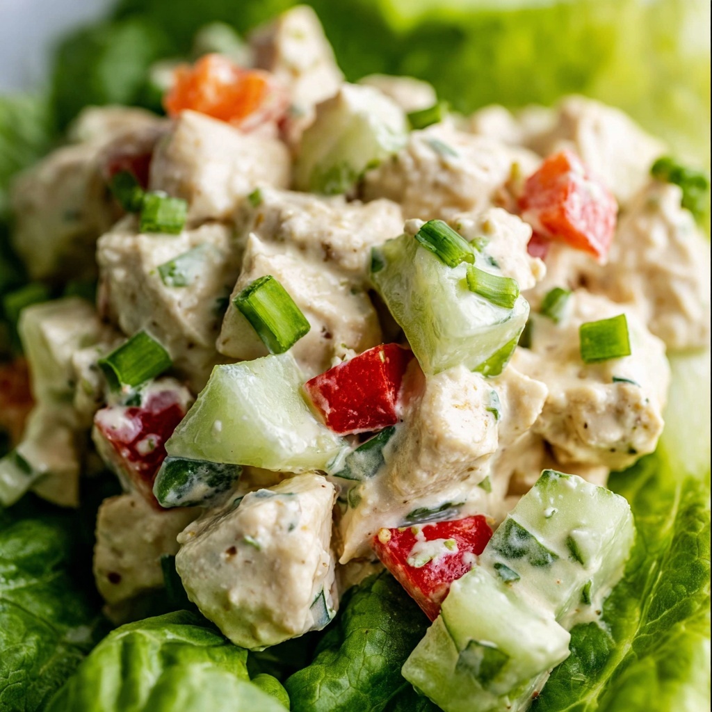 Cucumber Chicken Salad Recipe - Recipe Image