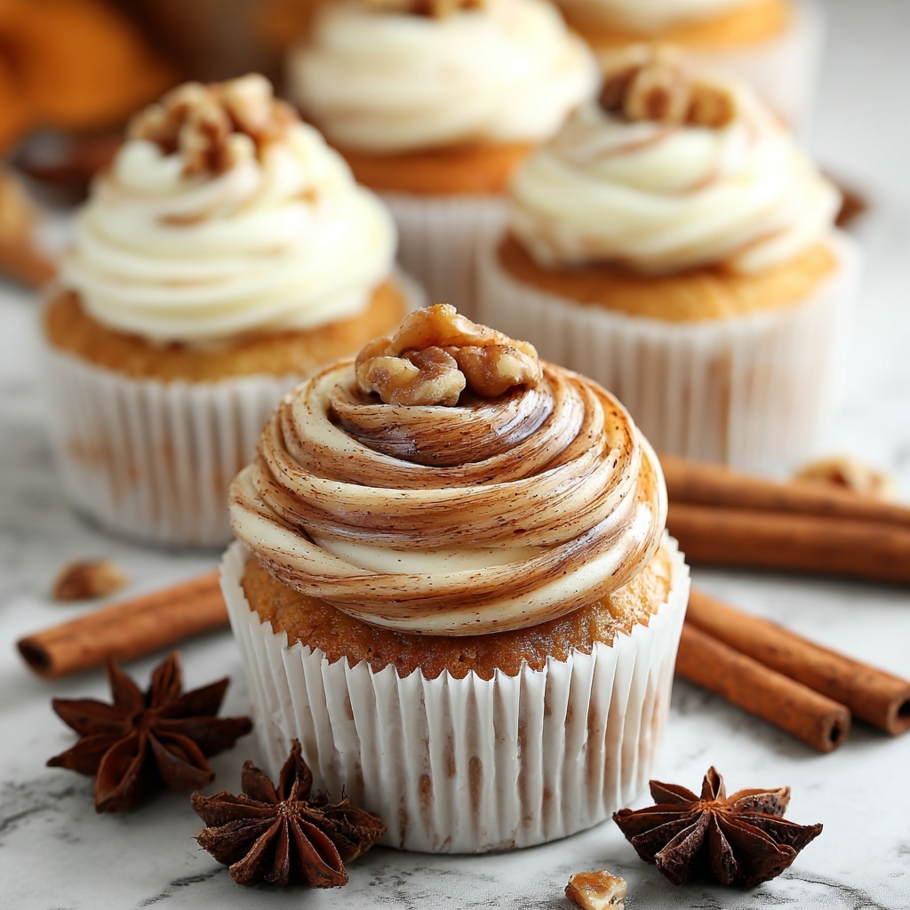 Pumpkin Pie Cinnamon Roll Cups Recipe - Recipe Image