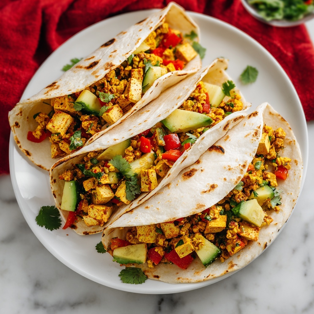 Vegan Breakfast Burritos Recipe - Recipe Image