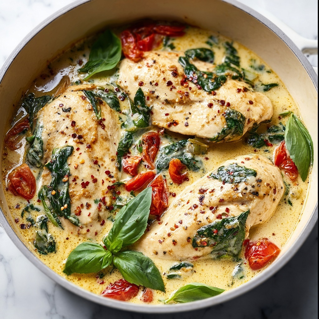 Crockpot Tuscan Chicken Recipe - Recipe Image