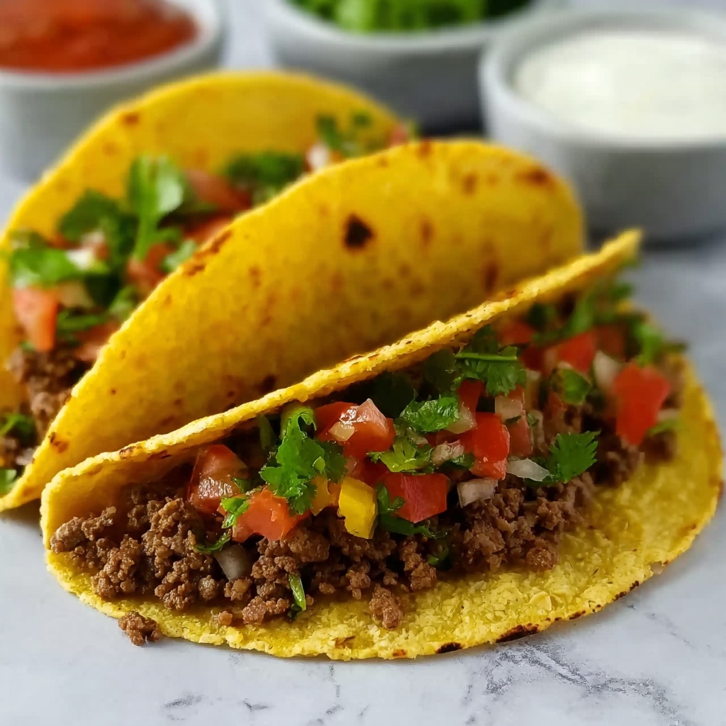 Pan-Fried Beef Tacos Recipe - Recipe Image