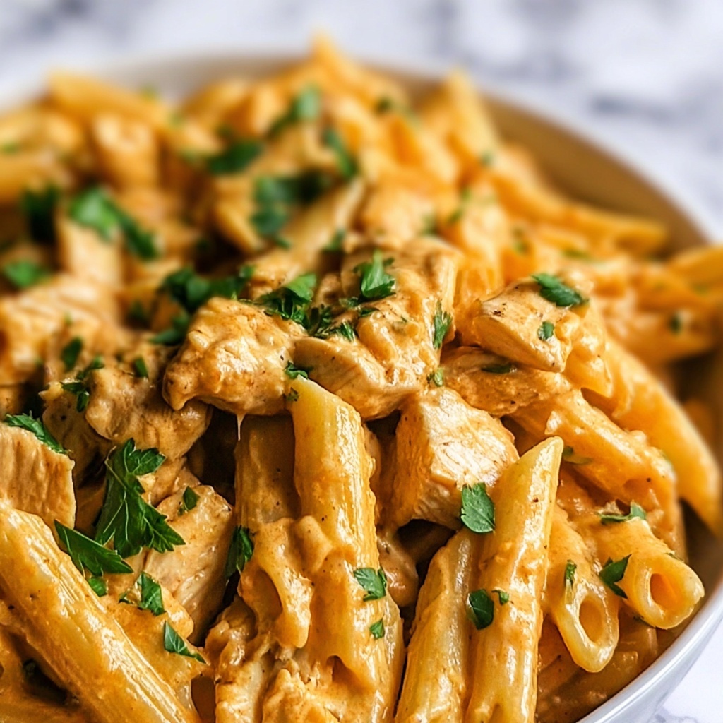 Buffalo Chicken Pasta: Creamy, Spicy Comfort Food Recipe - Recipe Image