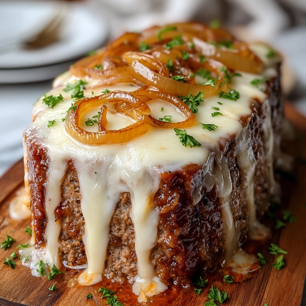 French Onion Meatloaf Recipe - Recipe Image