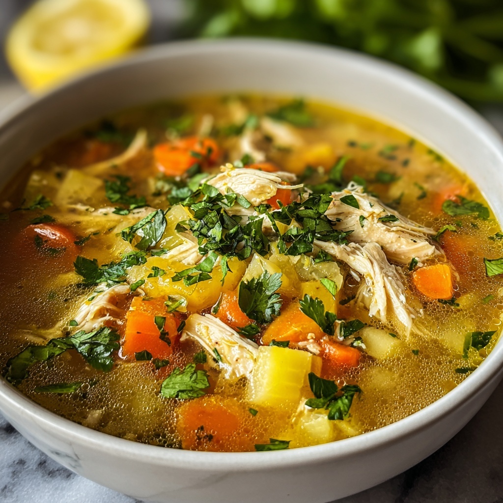 Cuban Chicken Soup Recipe - Recipe Image