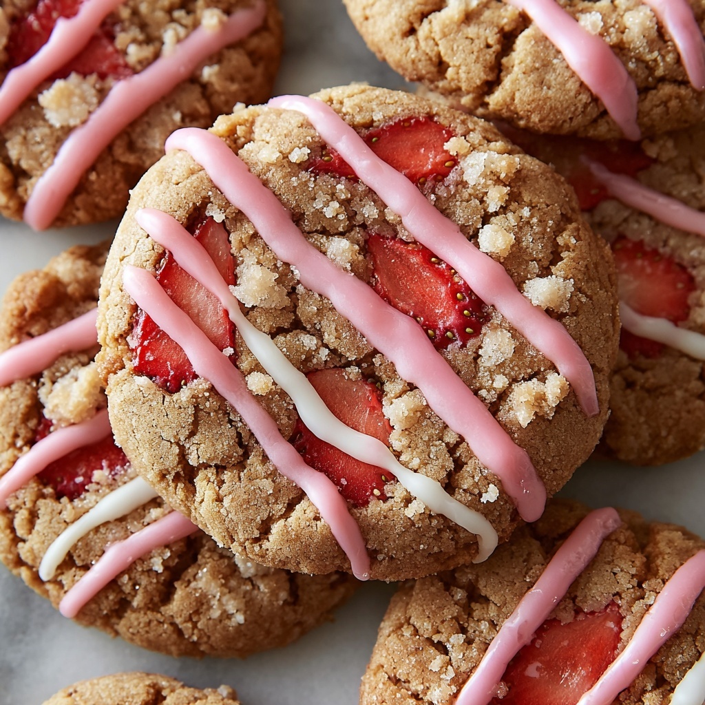 Strawberry Crunch Cookies Recipe - Recipe Image