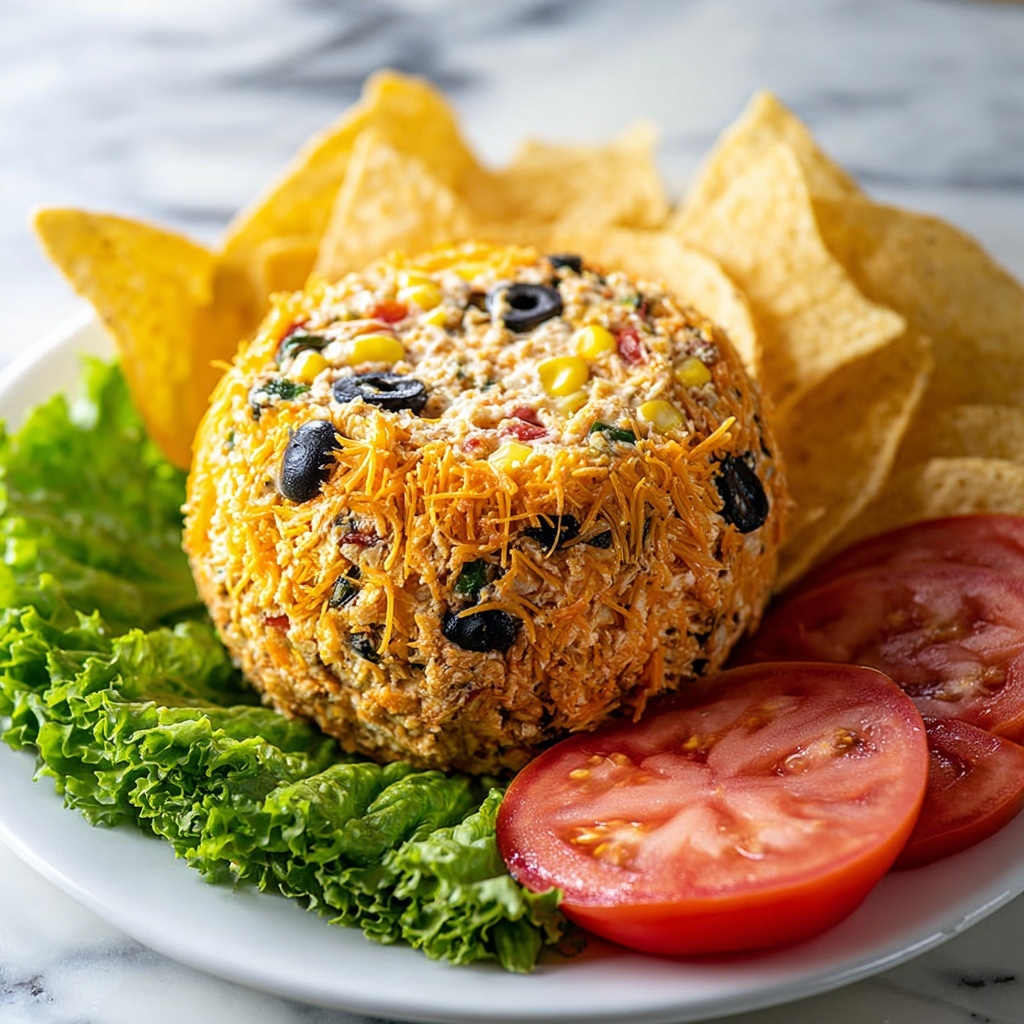 Taco Cheese Ball: An Easy Party Appetizer Recipe - Recipe Image