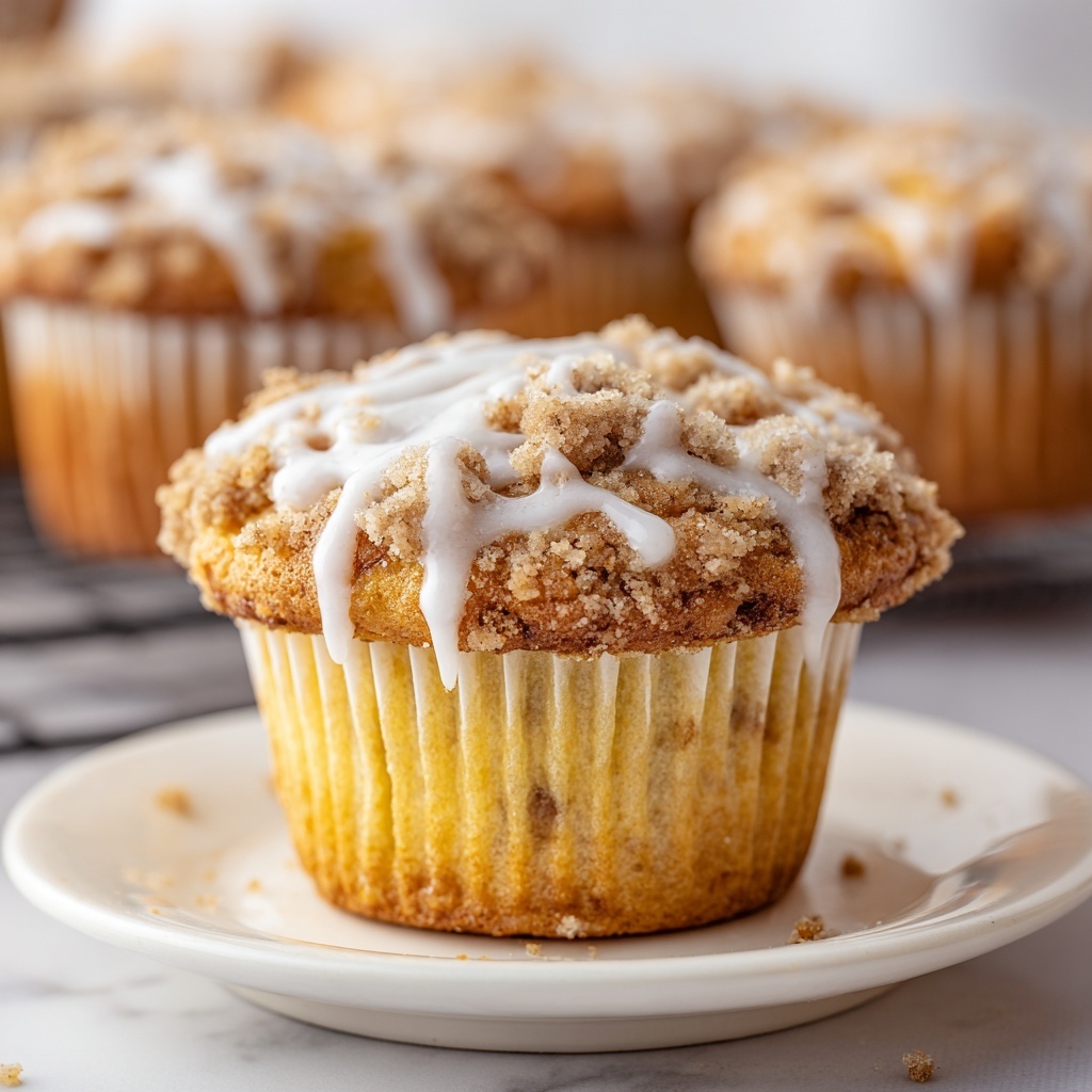 Bakery-Style Coffee Cake Muffins Recipe - Recipe Image