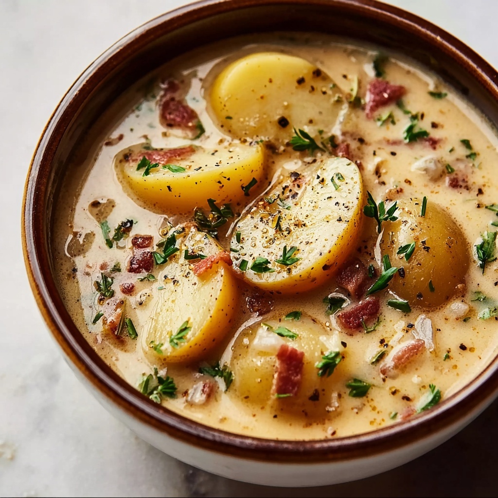 Slow Cooker Cajun Potato Soup: Comfort With a Kick Recipe - Recipe Image