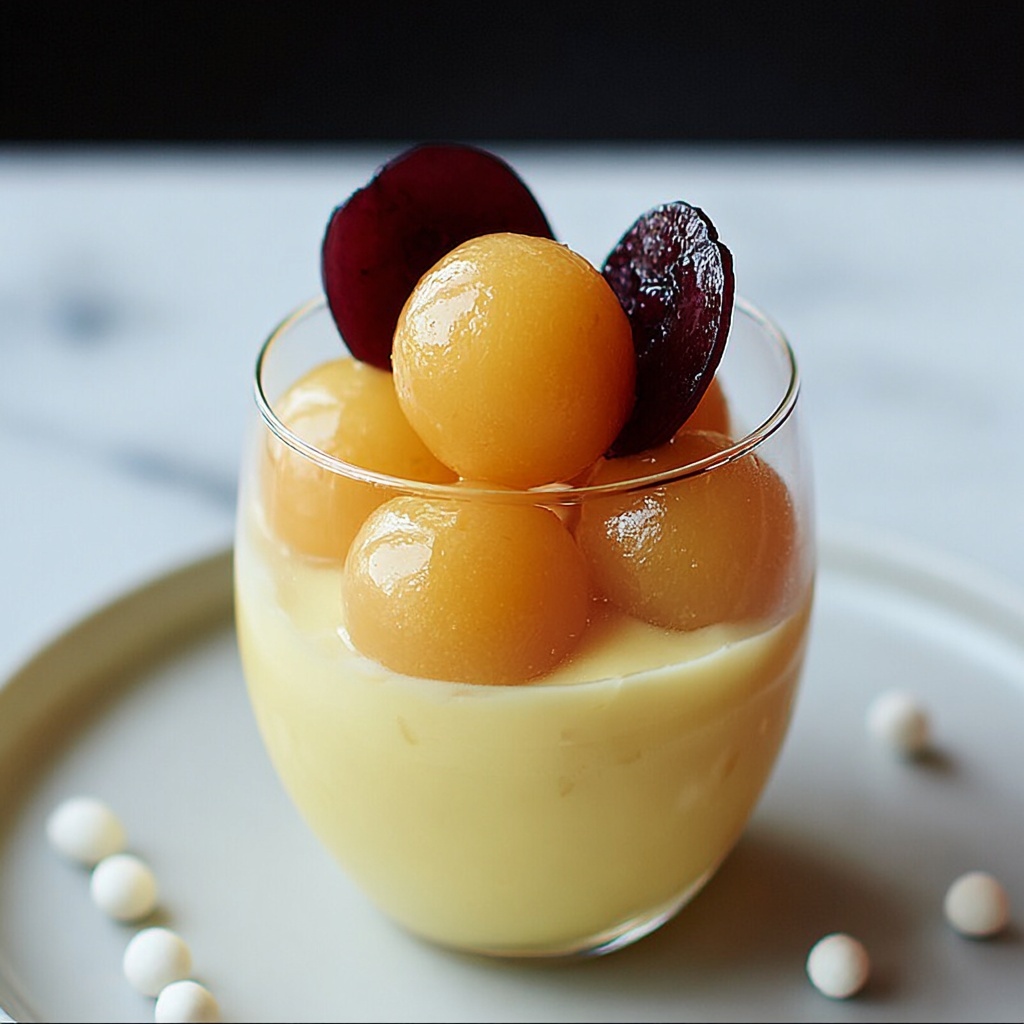 Custard Gulab Jamun Recipe - Recipe Image