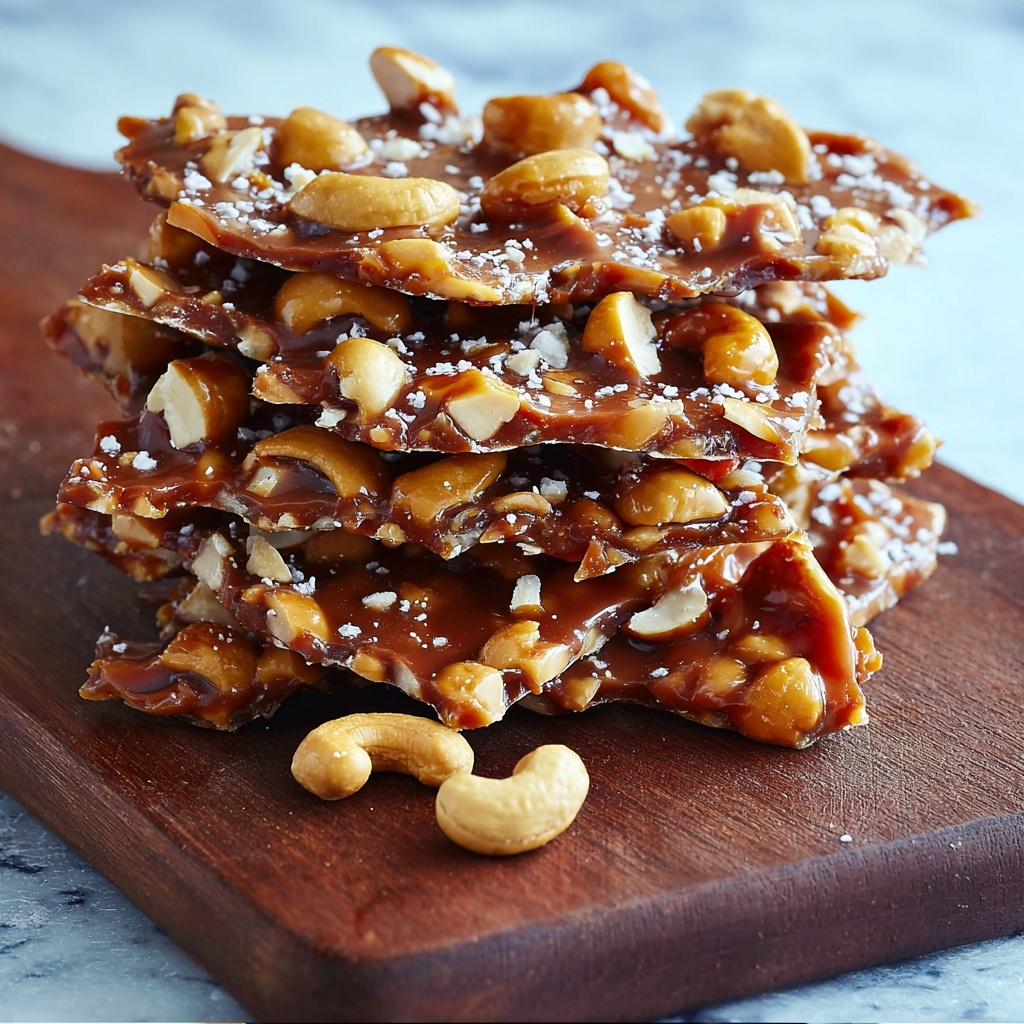 Butter Toffee Cashew Crunch Recipe - Recipe Image