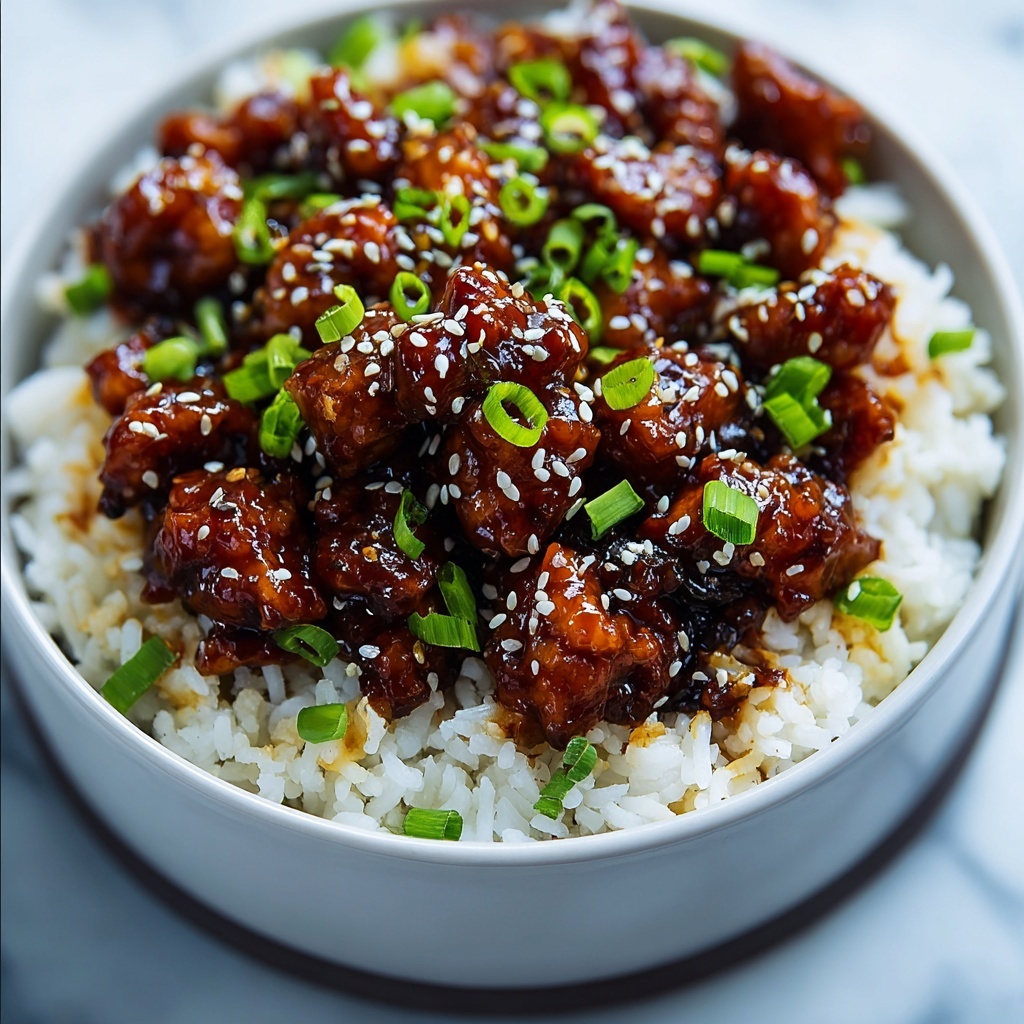 Honey BBQ Chicken Thighs with Rice Recipe - Recipe Image