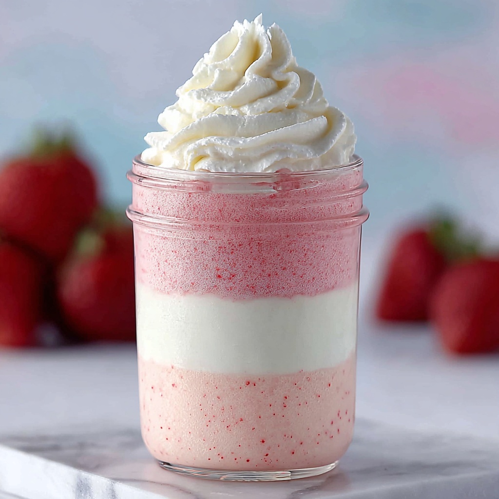 Strawberries and Cream Shake Recipe - Recipe Image