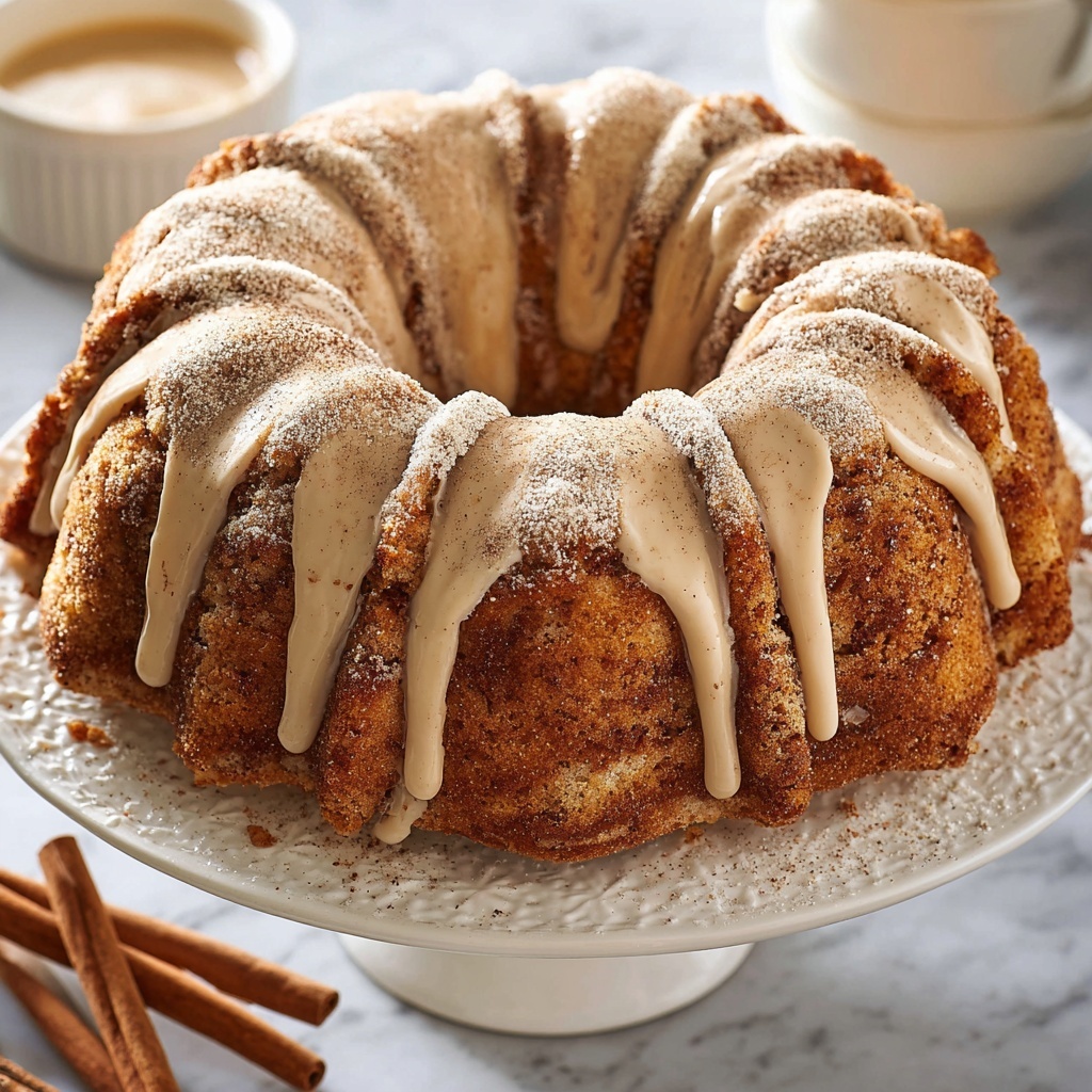 Snickerdoodle Bundt Cake Recipe - Recipe Image