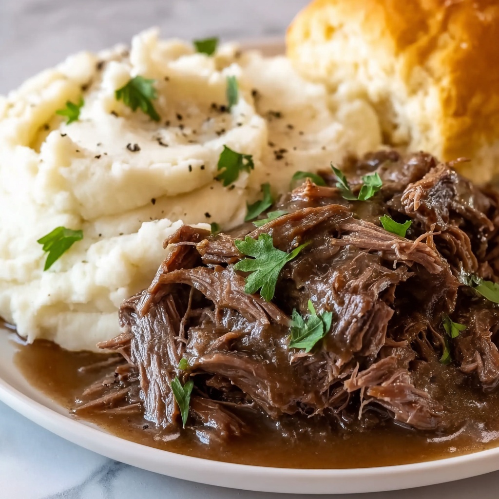 Slow Cooker Beef Manhattan Recipe - Recipe Image